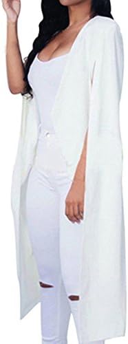 Women Loose Long Short Cloak Blazer Coat Cape Cardigan Jacket Trench Outwear Muranba