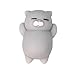 Lookatool Cute Mochi Squishy Cat Squeeze Healing Fun Kids Kawaii Toy Stress Reliever Decor, Grey