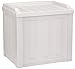 Amazon Basics 22-Gallon Resin Deck Storage Box, Gray