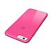 LUVVITT [Frost] Soft Slim Transparent TPU Rubber Case Flexible Shock Absorbing Cover designed for Apple iPhone 6 / 6s (4.7) - Transparent Pink
