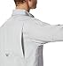 Columbia Men's Low Drag Offshore Long Sleeve Shirt, Cool Grey/White, Medium