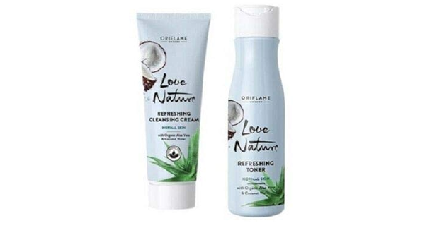 oriflame love nature toner