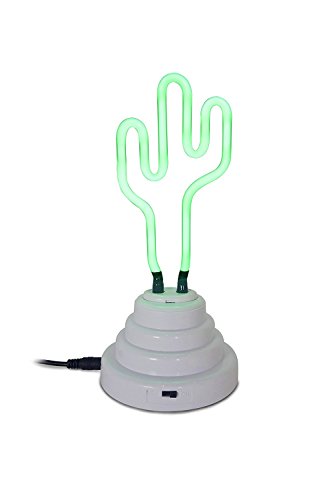 ReLIVE Personal Funky Neon Light, 8.5" Cactus Neon Light