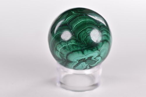 Malachite Sphere Handmade in Africa 3.4 cm 83 grams