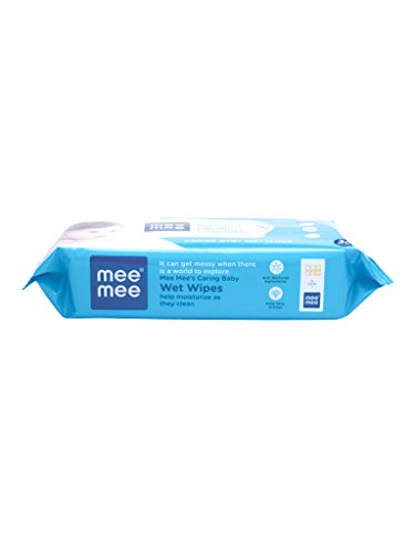 Mee Mee Soft Gentle Baby Wet Wipes (24 Wipes) Pack of 1 | Infused with Aloe Vera and Vitamin E | Paraben & Sulfate Free | Cleansing Wipes | Wipes for Babies 2 Mee Mee Soft Gentle Baby Wet Wipes (24 Wipes) Pack of 1 | Infused with Aloe Vera and Vitamin E | Paraben & Sulfate Free | Cleansing Wipes | Wipes for Babies - Image 2