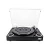 Jam Play Platenspeler – Grammofoon LP Draaitafel, 3 Snelheden, Riemaandrijving voor superieur geluid, Hoogwaardige…