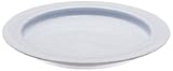 Maddak Inner-Lip Plastic Plate, Light Blue (745310001)