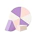 Makeup Sponges Set Blender Beauty Wedges Cosmetics Tool Professional Flawless Foundation Cream Powder Puff Sponge Set Latex-free (Sector01)