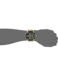 Diesel - Reloj cronógrafo para hombre con cronógrafo de acero inoxidable de cuarzo Mr Daddy 2.0, color dorado (modelo: DZ7333)