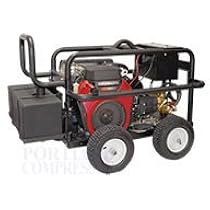 Be Pressure Pe-5024hwebgen GAS Pressure Washer for Honda GX690 Engine Belt Drive, General Ts1819 Pump, 5000 psi, 5.0 GPM, Black/Red