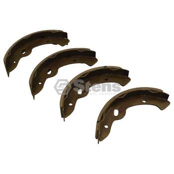 Stens 851-224 Metal Brake Shoes, Fits E-Z-GO: Gas and Electric, 1997 and Newer, and TXT, 1996, Yamaha: G14, G16 and G19, Gas and Electric, 1993 and Newer