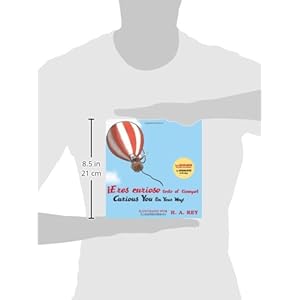 ¡Eres curioso todo el tiempo! Curious George Curious You: On Your Way! (Spanish and English Edition)