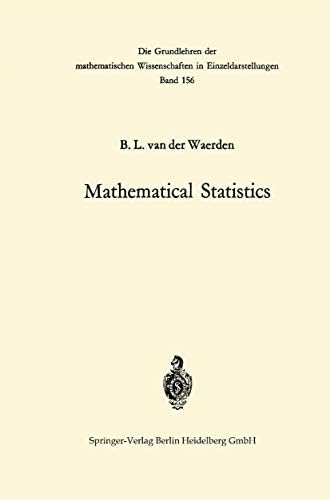 Amazon.com: Introduction to Mathematical Statistics (Grundlehren