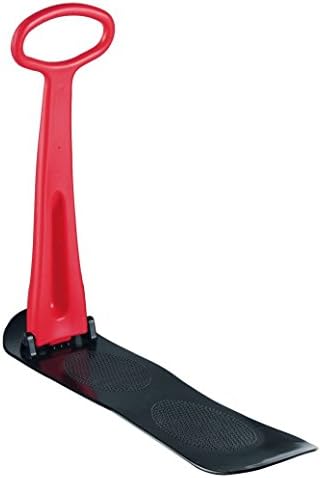 Funkatron Snow Scooter Ski Scooter Fold-up Snowboard Sledge Folding Sliding Ski Snowboard with Grip Handle Snow Sled, Winter Toys for Use on Snow and Grass