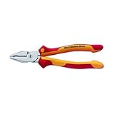 Insulated Hi-Leverage Lineman's Pliers, 9" Long