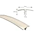 T-Molding Arcade Mame - Smooth White - 3/4