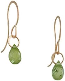 MELISSA JOY MANNING - Small Peridot Drop Earrings