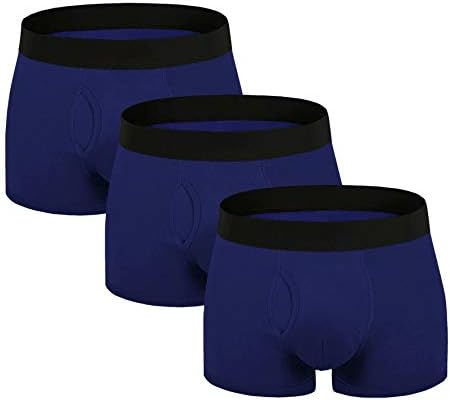 ADOLPH Men's Underwear 5 Pack Boxer Briefs Cotton Comfortable Breathable No Ride-up Underwear