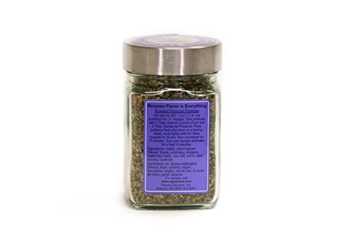 Herbes de Provence - SEASONS CHICKEN, FISH, VEGETABLES, and DIPPING OIL - DELICIOUS! Seven spices blended to give maximum flavor. FOUR PACK! VICTORIA TAYLOR'S BY VICTORIA GOURMET. - Thumbnail 2