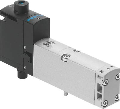 Festo VSVA-B-M52-AZD-A2-1T1L VSVA Series Standard Based Solenoid Valve with Plug In, 5/2 Monostable, 1100 l/min Standard Nominal Flow Rate