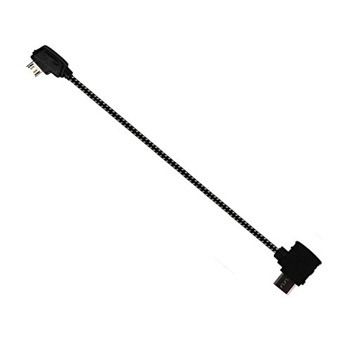 Universal Transfer Data Cable with Micro USB Standard Port to Tablet Connectiing for DJI Mavic Pro Drone Remote Controller (Standard) - Thumbnail 4