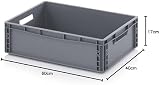 Auer Packaging Eurobox Container 60 x 40 x 17 cm Storage Eurobehälter view 2