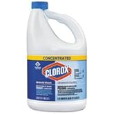 Clorox 30966CT Concentrated Germicidal Bleach Regular 121oz Bottle 3/Carton