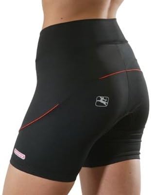 orange cycling shorts women's