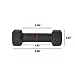 CAP Barbell Black Neoprene Coated Dumbbell, 2 lb Pair