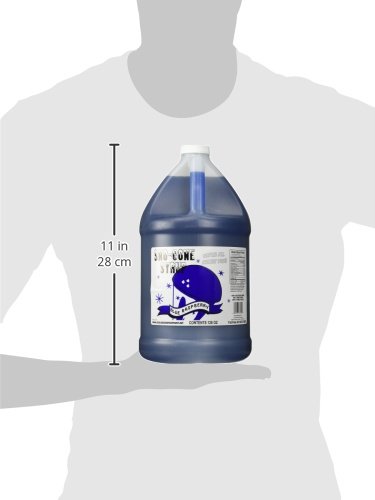 Concession Express Snow Cone Syrup 1 Gallon (Blue Raspberry) - Thumbnail 5