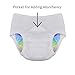 Pull-on Undies 2.0 Stretchy Waterproof Potty Training Pants and Toilet Training Underwear (Rainbow Bright, Large)