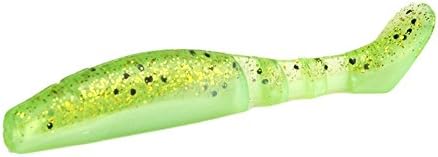 JOHNCOO Pack of 12 Soft Bait Fishing Lure Shad Fishing Worm 75mm 4.5g