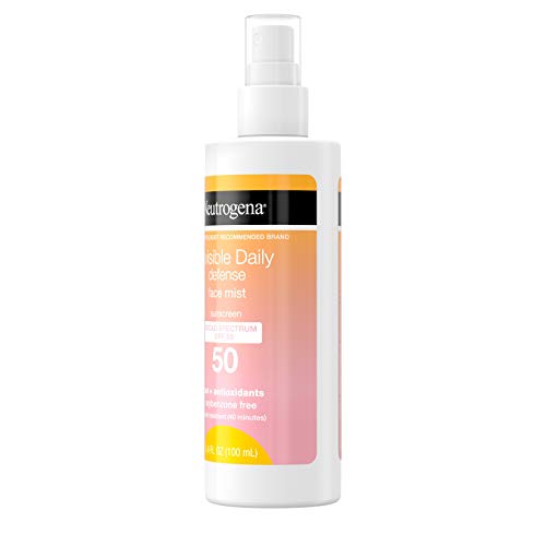 Neutrogena Invisible Daily Defense Face Mist, Broad Spectrum SPF 50