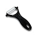 Shenzhen Knives. Ceramic Knife Set - 2-Piece (5” Slicing and 4” Paring) with Ceramic Peeler