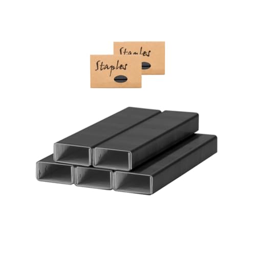 MEI YI TIAN Black Staples 26/6 Standard Staples Refill 1000/Box 2 Boxes/Pack 2000 Count Colored Staples for Stapler (Black) at Amazon