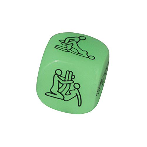 Funny and Romantic Role Playing Dice Luminous Dice Game Set of 4, Novelty Gift for Honeymoon bacherette Party,Him and Her, Bridal Shower, Groom Roast,Newlyweds, Wedding, Anniversary, Marriage - Thumbnail 2