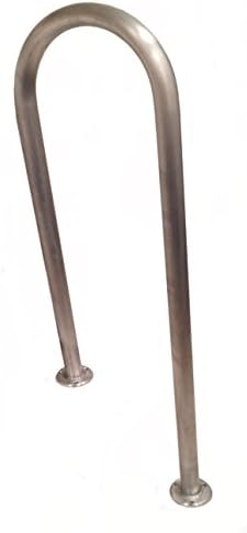 35" (H) x 13" (W) Aluminum Handrail - For 8" Steps/Stairs - Safety Grab Bar - Dock, Boat, Pool, Hot Tub, etc.