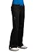 Med Couture Women's Moda Boot Leg Cut Scrub Pant, Black / Pacific, Small