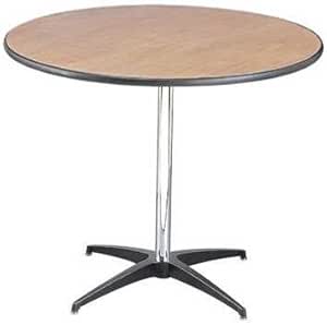 Amazon.com: 36" x 30" Round Pedestal Table [Set of 10]: Kitchen & Dining