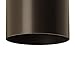 Progress Lighting 6-Inch Cylinder Outdoor Wall Sconce, 2-Light Modern Wall Mount Up and Down Lights, Interior and Exterior Lighting for Home or Porch, Aluminum Construction, Antique Bronze (P5642-20)