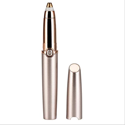 WONdere Eyebrow hair Trimmer Epilator for Women, Eye brow Remover Painless Facial Brows Hair Removal (Rose Gold) - Thumbnail 5