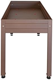 MESA DE CULTIVO Lacada marrón. Medidas: Largo 150cm x Ancho 75cm x ...