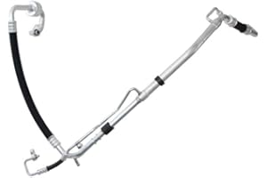 MARKETPLACE AUTO PARTS A/C Suction and Liquid Line Hose Assembly - with Gaskets, Seals, Muffler, and Service Port - Compatible with 2019-2020 Kia Optima 2.0L 2.4L 4-Cylinder
