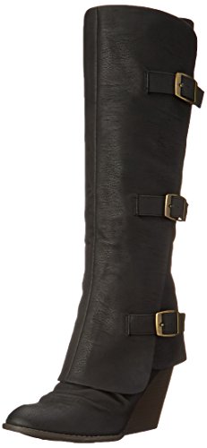 Fergalicious Women's Epic Western Boot, Black, 6.5 M US