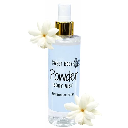 Sweet Body BABY POWDER 10 Soft Fresh Women’s Body Mist, Fine  Fragranced Body Perfume Misting Spray, Sens