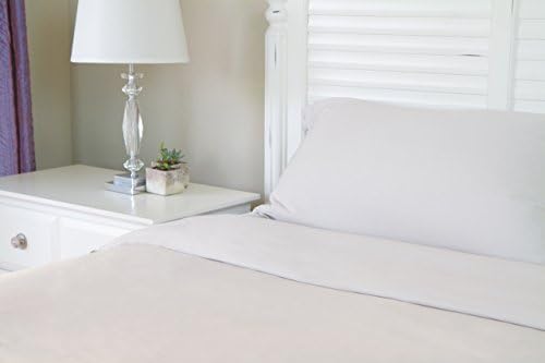 1 Fitted Sheet 100% Viscose From Bamboo (King, Silver)