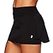 Penn Women's Active Skorts: Wide Band, Low Rise Tennis or Golf Skirt with Shorts,Black,Small