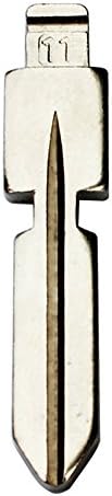 Car Blank Key Uncut Blade for BENZ (124,126,W140,S320) Quality Chromed Copper Materials Many Types Selectable
