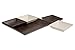 EVO Sustainable Goods Five Piece Serving and Snack Set, Dark Brown