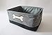 Winifred and Lily Doge Bone-Gray/Black Pet Storage Bins, Medium, PS104